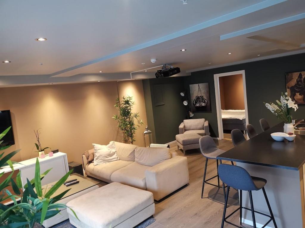 Penthouse Διαμέρισμα Μπέργκεν Εξωτερικό φωτογραφία