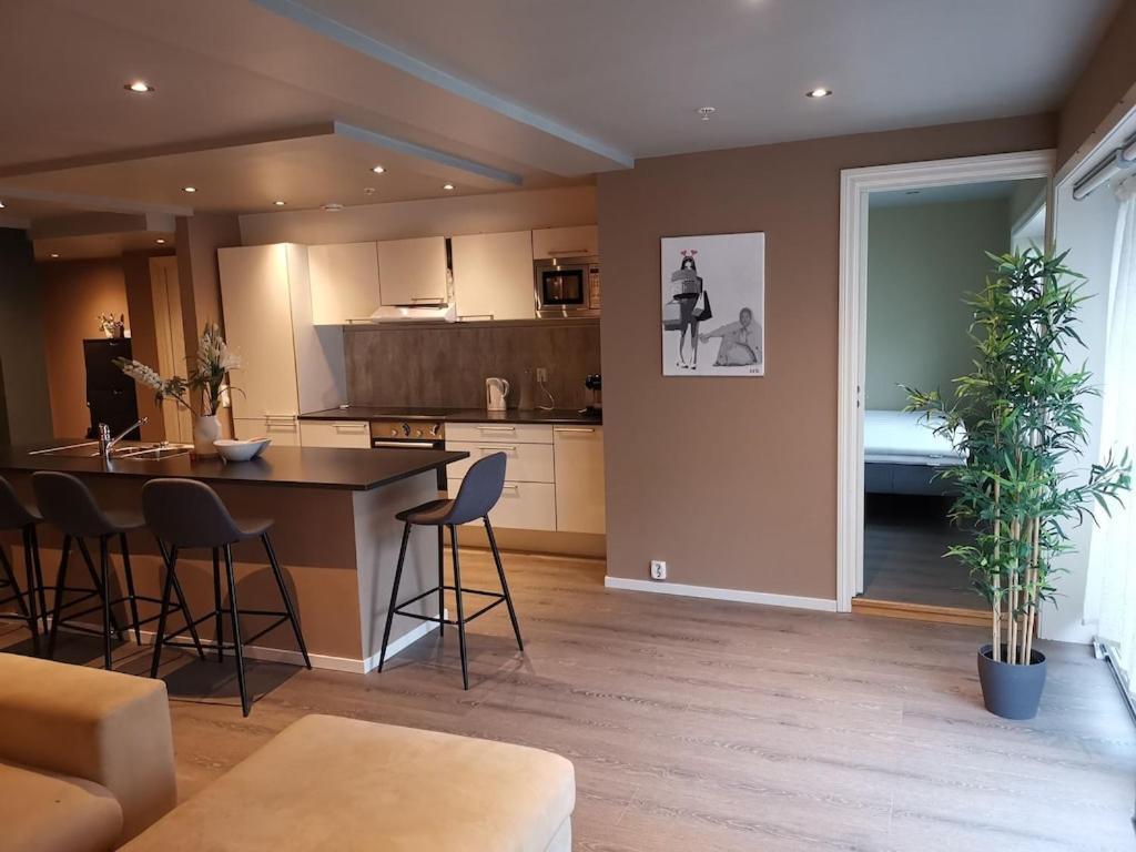 Penthouse Διαμέρισμα Μπέργκεν Εξωτερικό φωτογραφία