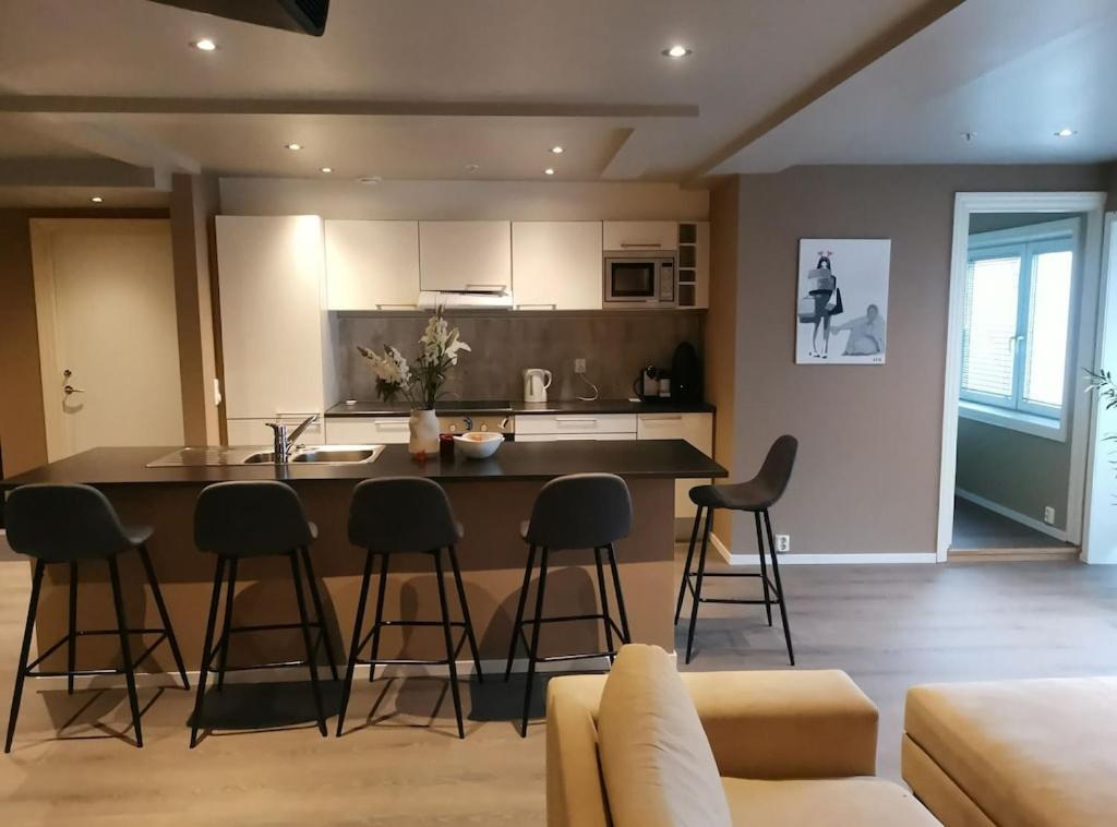 Penthouse Διαμέρισμα Μπέργκεν Εξωτερικό φωτογραφία