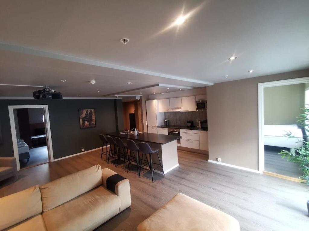 Penthouse Διαμέρισμα Μπέργκεν Εξωτερικό φωτογραφία